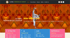 Desktop Screenshot of globaltaekwon-docenter.com